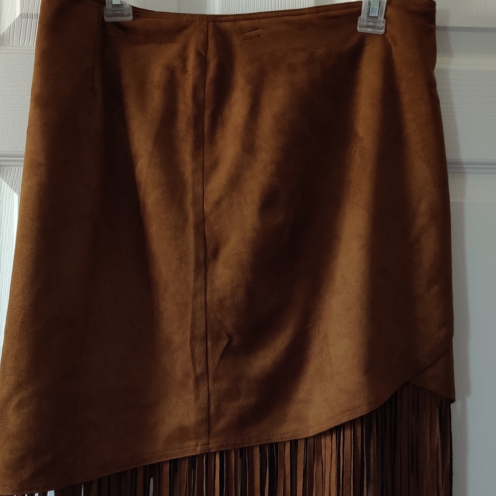 Brown skirt